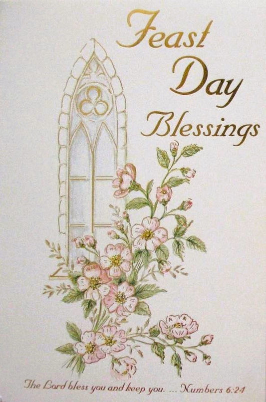 Feast Day Blessings Greeting Card