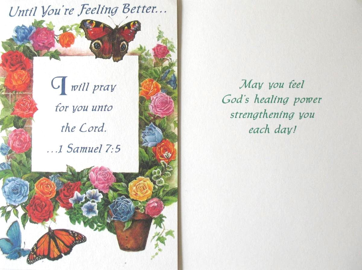 Get Well Greeting Card