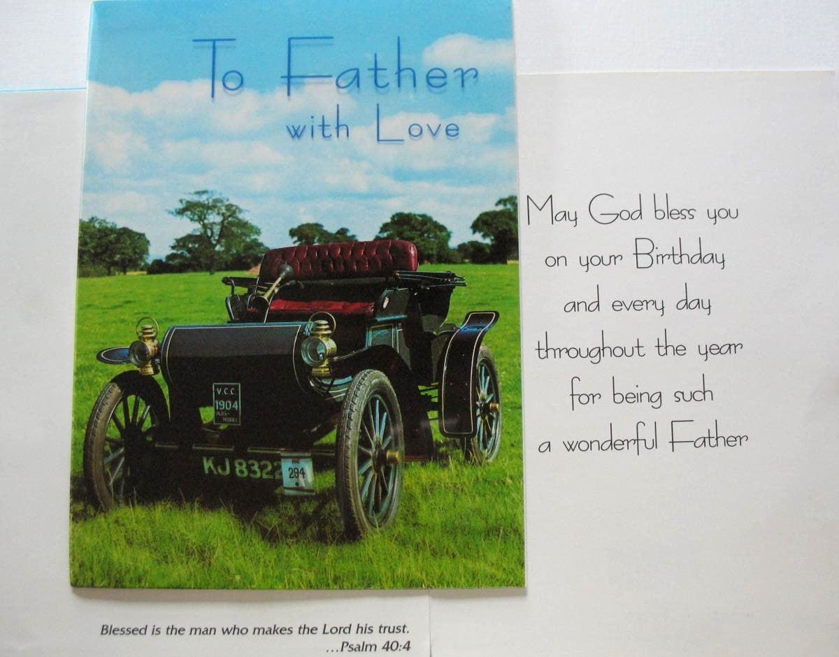 Father Birthday Greeting Card