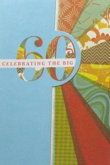 60th Birthday Greeting Card