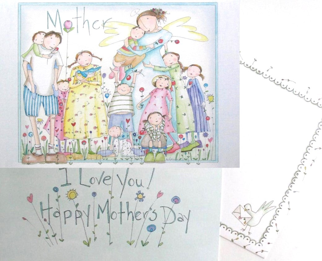 Mother's Day Greeting Card by Legacy with Deluxe Envelope