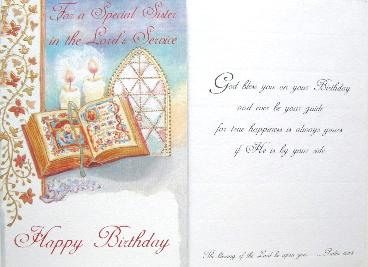 Special Sister Birthday Greeting Card