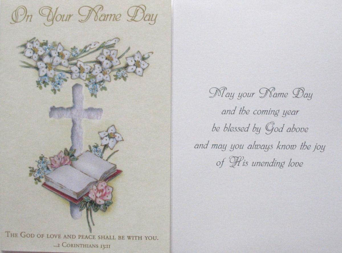 Name Day Greeting Card