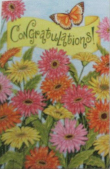 Congratulations Greeting Card by Legacy