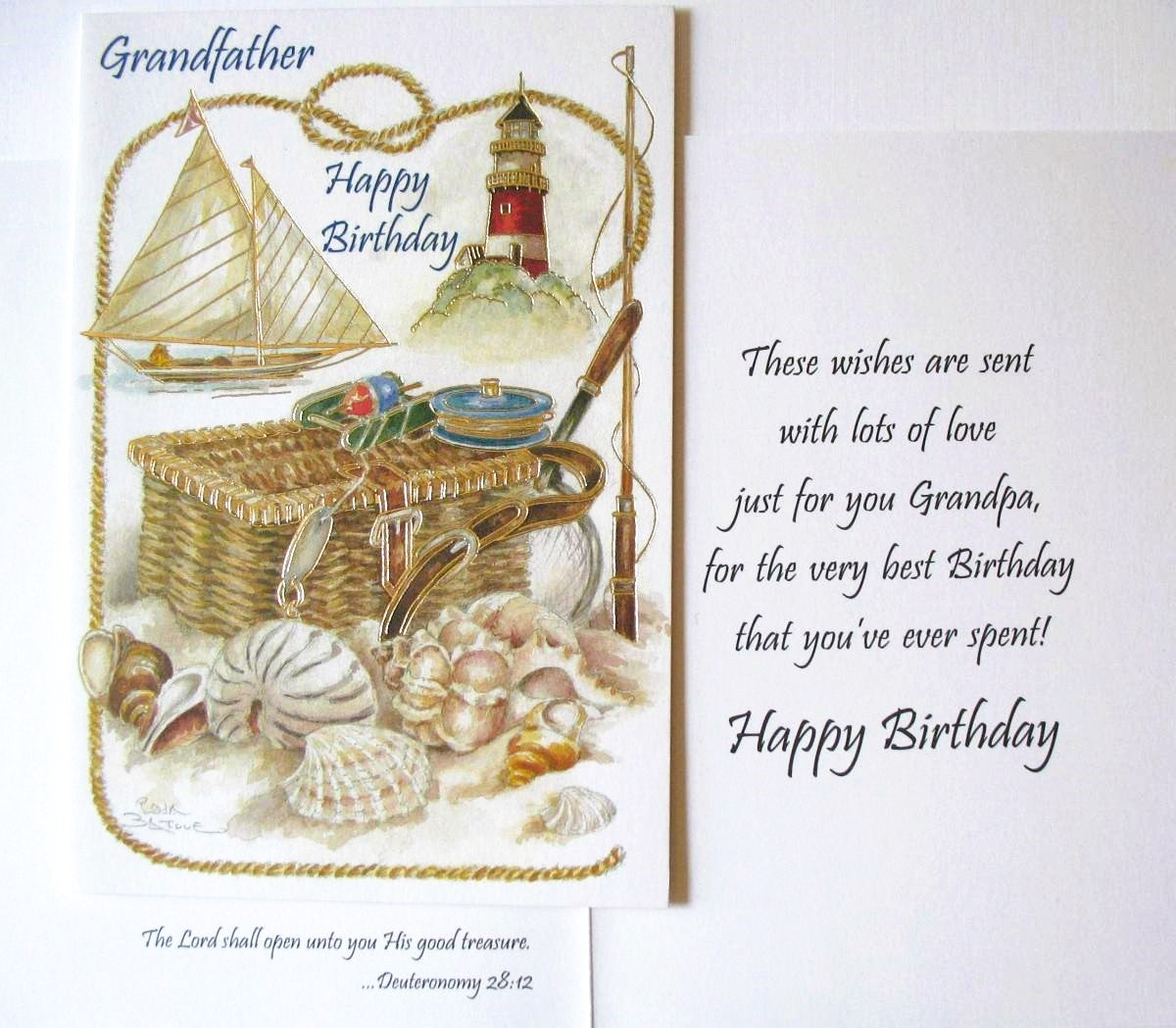 Grandfather Birthday Greeting Card