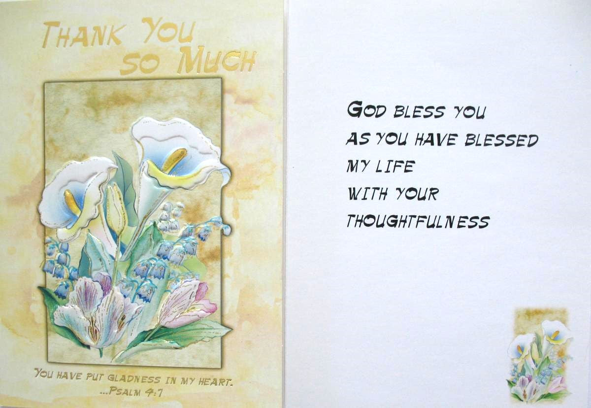 Thank You Greeting Card