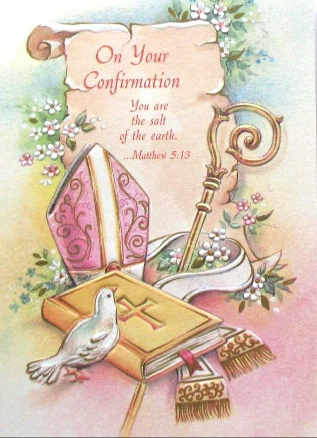 Confirmation - To Granddaughter