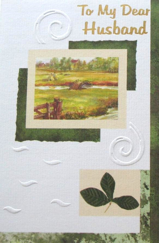 Husband Birthday Greeting Card