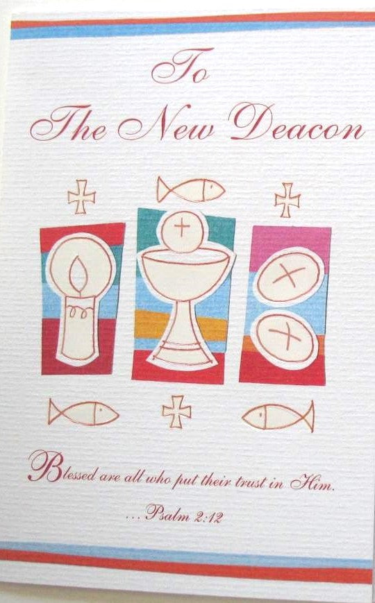 New Deacon Greeting Card