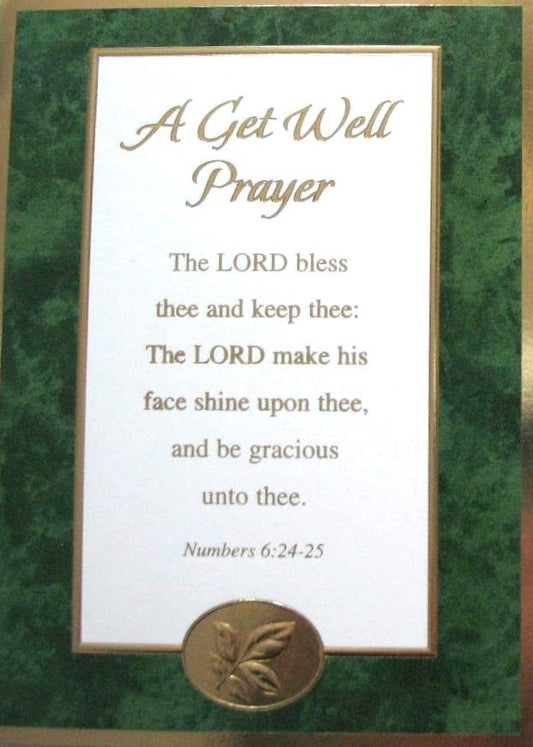 Get Well Greeting Card