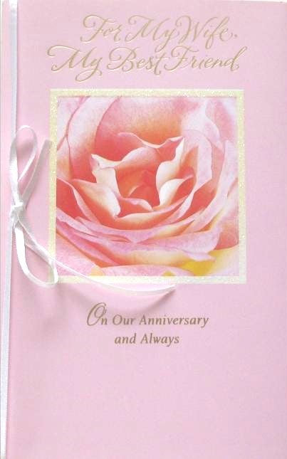 To My Wife Anniversary Greeting Card