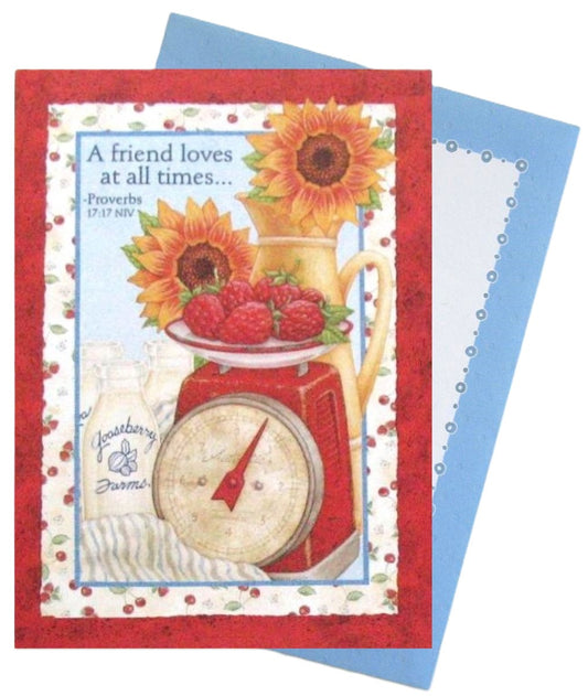 Friendship Greeting Card by Legacy with Deluxe Envelope