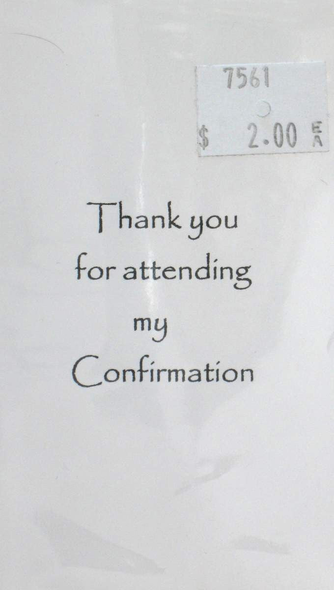 Thank you for Attending -  Confirmation