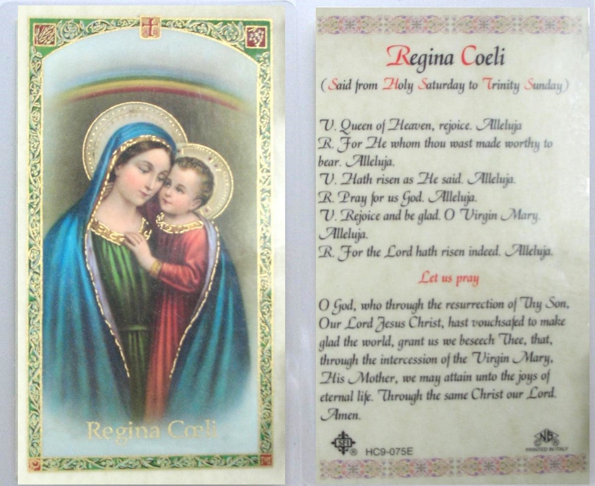 Laminated - Regina Coeli