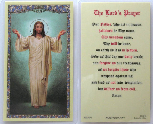 Laminated - Resurrection - The Lord's Prayer