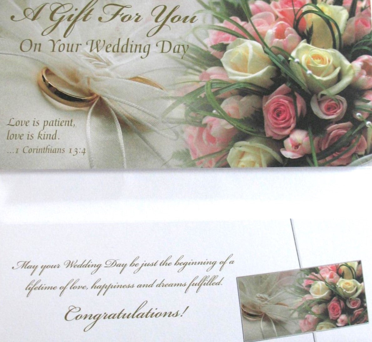 Wedding Greeting Card - Money Holder