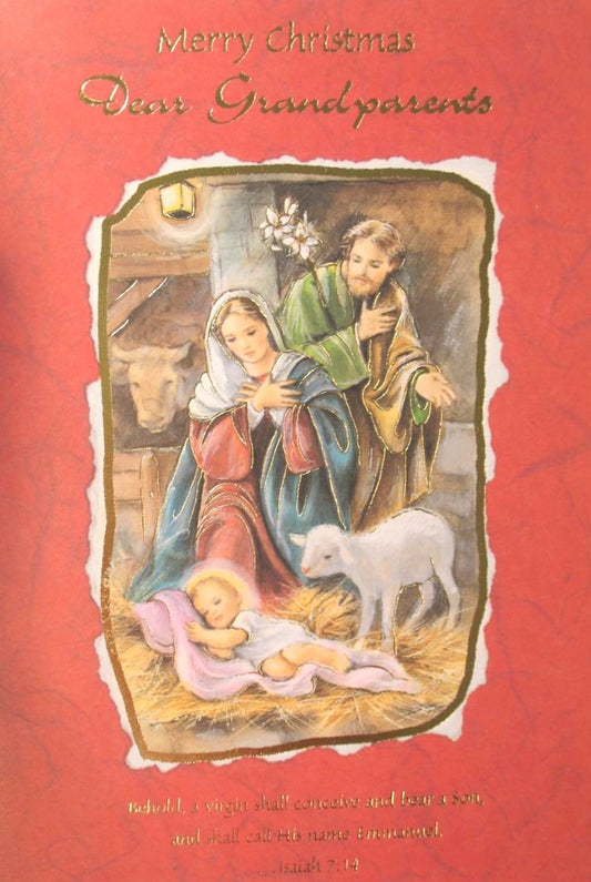 Christmas Greeting Card - To Grandparents