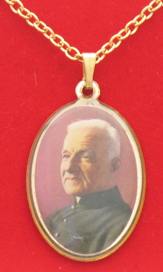 St. Brother Andre Pendant with Chain