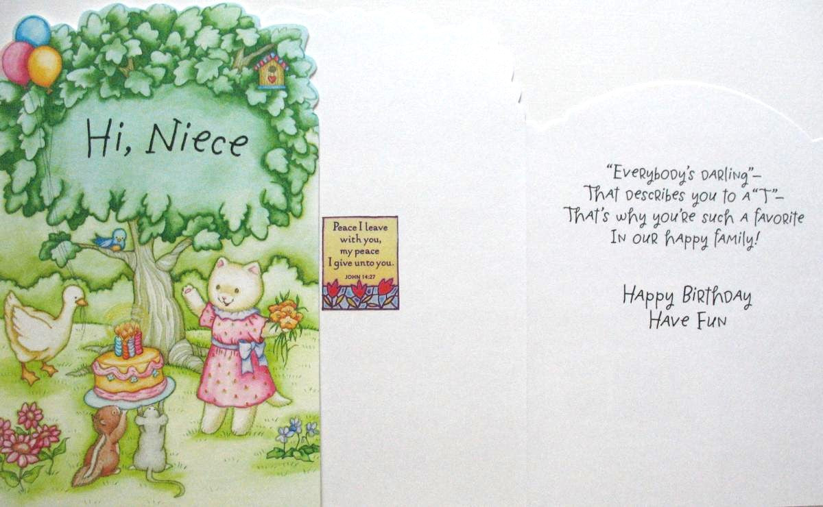 Niece Birthday Greeting Card