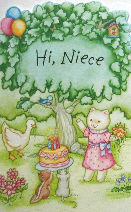 Niece Birthday Greeting Card