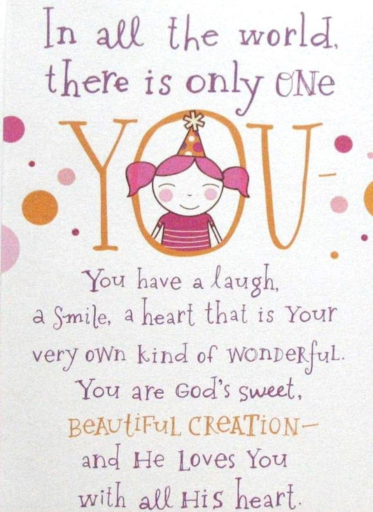 Niece Birthday Greeting Card