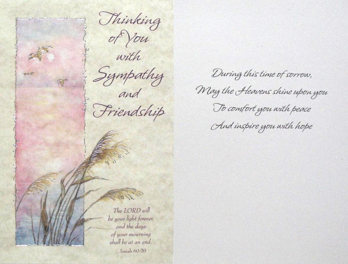 Sympathy Greeting Card