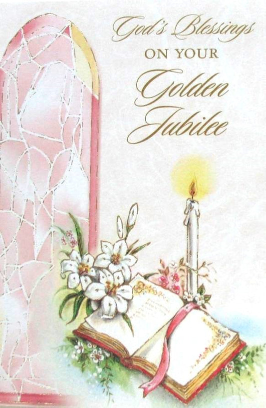 Golden ( 50th ) Jubilee Greeting Card