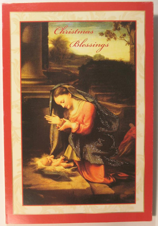 Christmas Greeting Card - Christmas Blessings