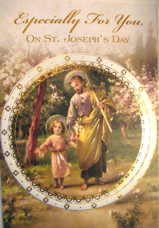 St. Joseph's Day Greeting Card