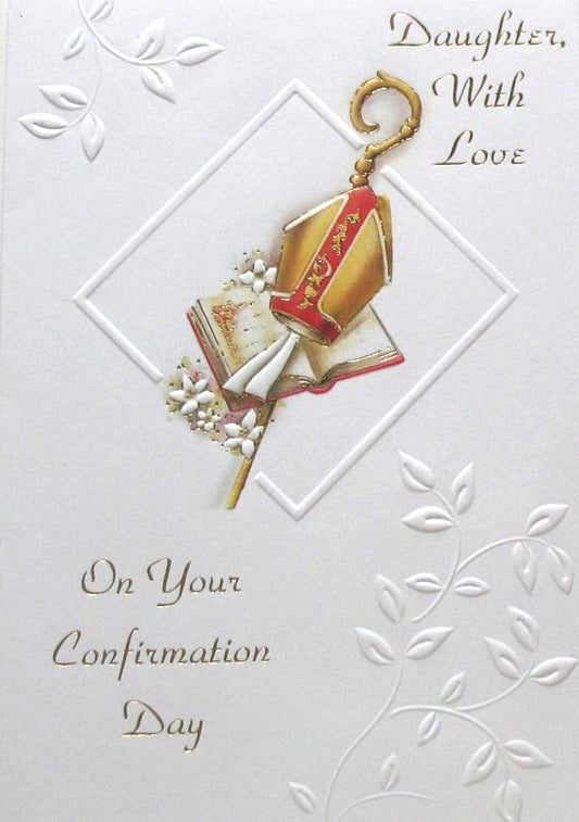 Daughter Confirmation Greeting Card