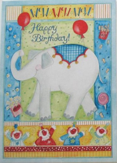Child Birthday Greeting Card by Legacy - Bookmark Card