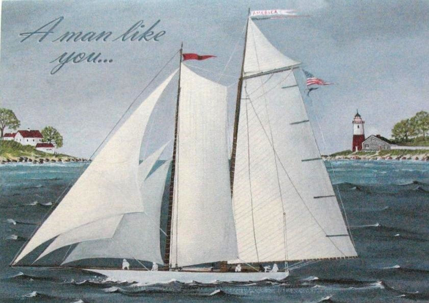 Man Birthday Greeting Card by Legacy with Deluxe Envelope