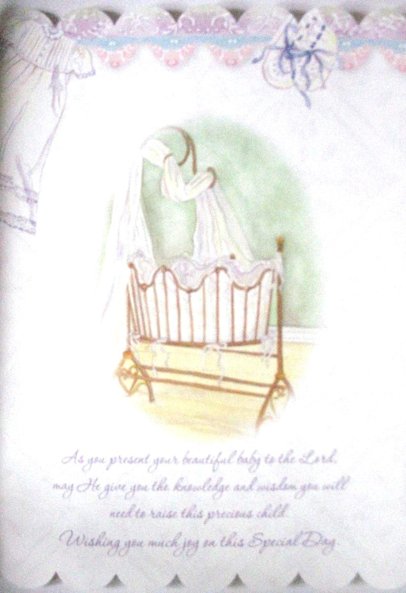 A Christening Wish Greeting Card