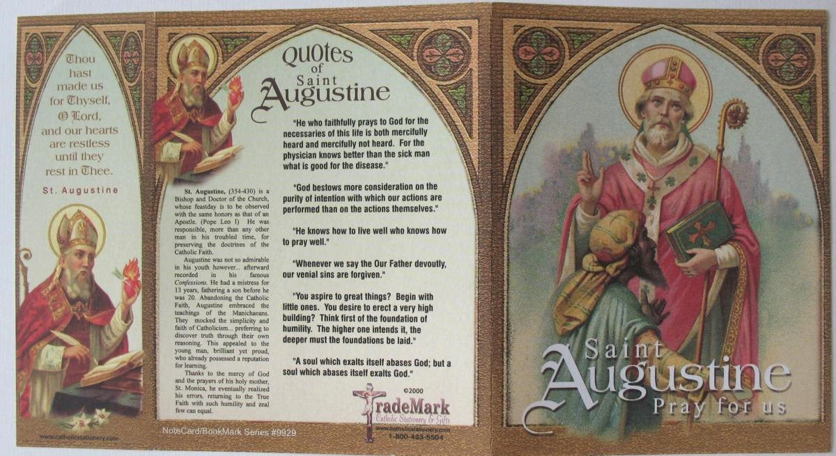 TradeMark NoteCard / BookMark Series - St. Augustine