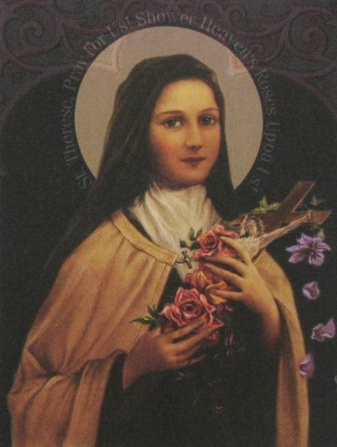 TradeMark NoteCard / BookMark Series - St. Therese