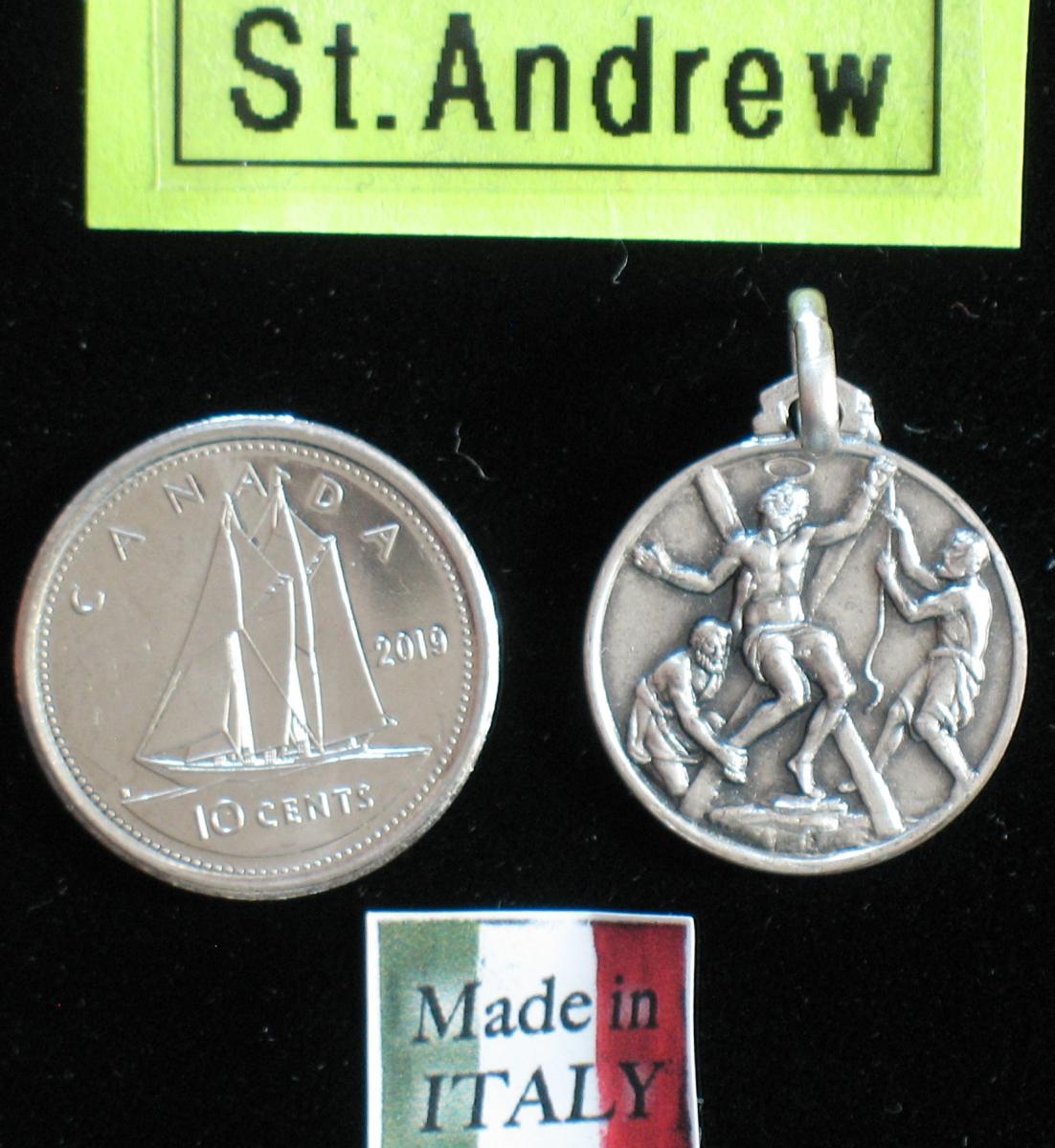 St. Andrew - Sterling Silver Medal