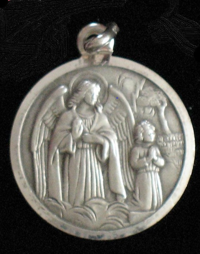 Guardian Angel - Sterling Silver Medal