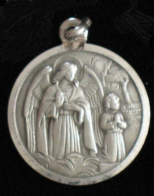 Guardian Angel - Sterling Silver Medal