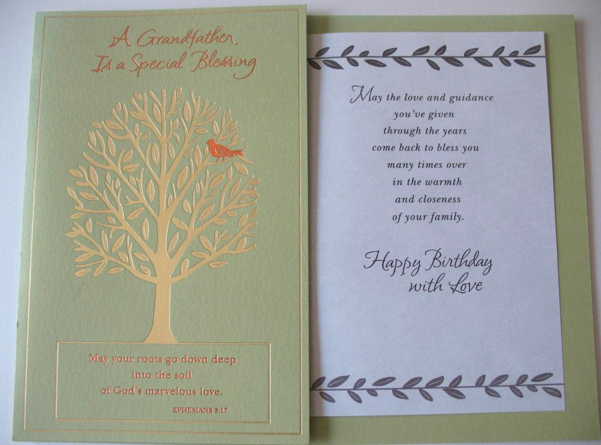 Grandfather Birthday Greeting Card