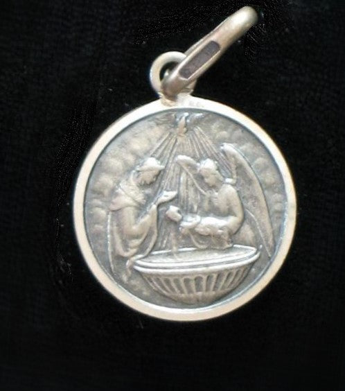 Baptism - Sterling Silver Medal