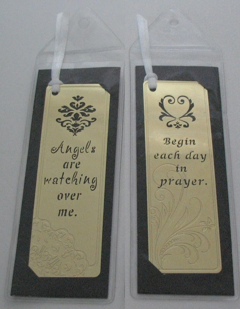 Large Brass Bookmarks