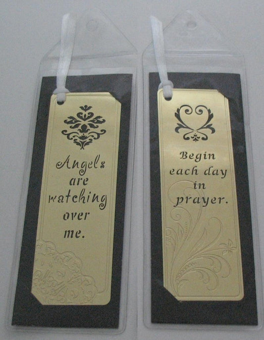 Large Brass Bookmarks