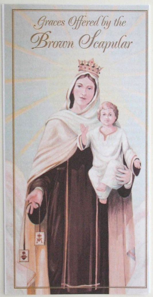 Graces Offered by the Brown Scapular Pamphlet