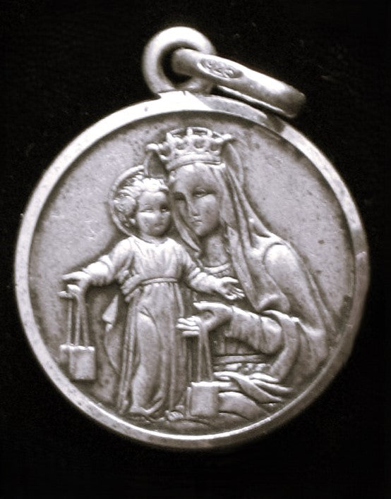 Our Lady of Mount Carmel - Sterling Silver Medal