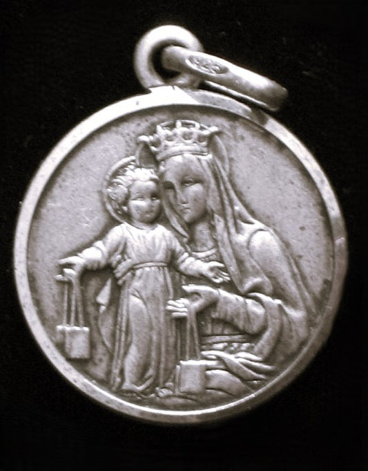Our Lady of Mount Carmel - Sterling Silver Medal