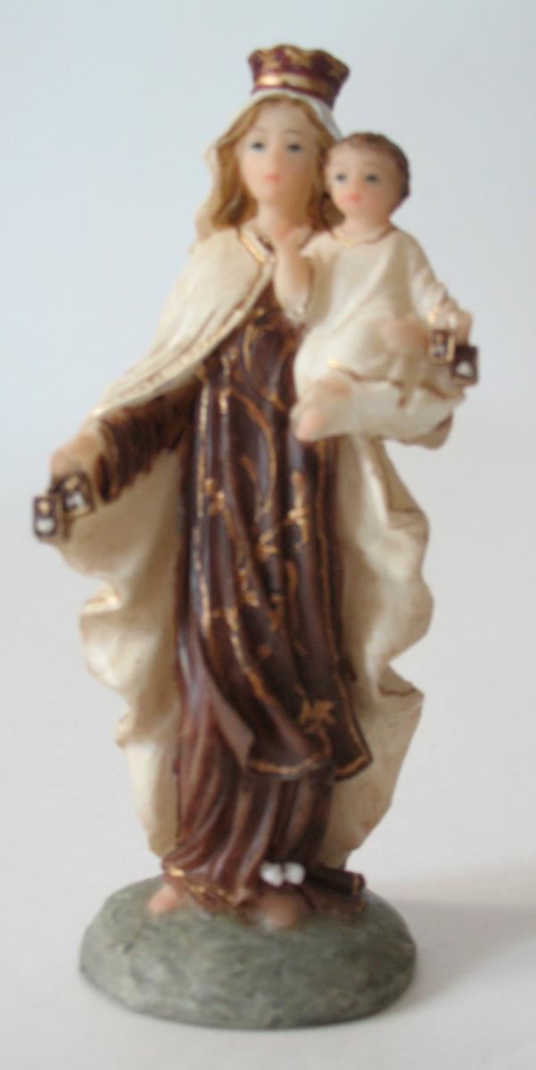 Statue - Our Lady of Mount Carmel - 4.3 Inch