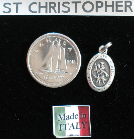 St. Christopher - Sterling Silver Medal