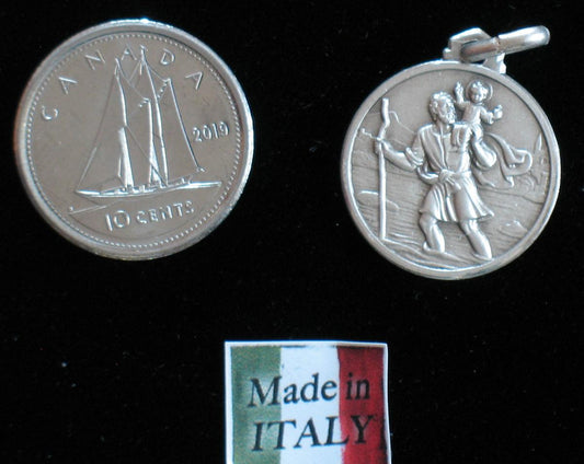 St. Christopher - Sterling Silver Medal