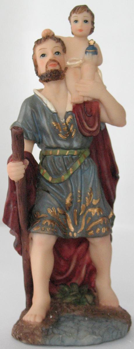 Statue - St. Christopher - 5.25 Inch