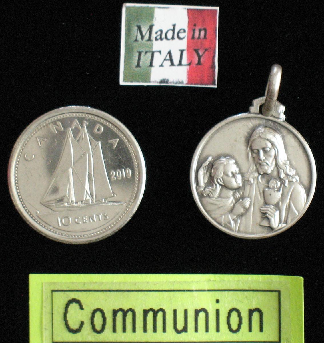 Communion - Sterling Silver Medal